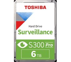 Toshiba S300 Pre 6TB / 3.5" / 7 200 rpm / 512MB cache / SATA III / CMR