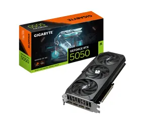 GIGABYTE GeForce RTX 5050 GAMING 8GB OC / 2632MHz / 8GB GDDR6 / 128-bit / 1x HDMI + 3x DP / 550W (8)