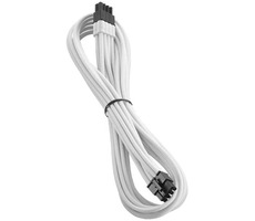 Rozbalené - CableMod PRO ModMesh C-Series 8-Pin PCIe kábel pre Corsair RMi & RMx & RM (600 mm) - biela / rozbalené