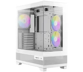 Antec CX700 ARGB biela / ATX / 1x USB-A 3.0 / 1x USB-C 3.2 Gen 2 / 3x 120mm ARGB / bez zdroja / priehľadná bočnica