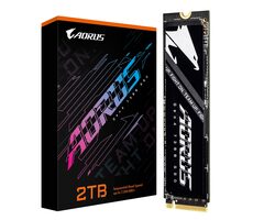 GIGABYTE AORUS 7300 / 2TB / M.2 NVME Gen4 / R: 7300 MBps / W: 6850 MBps / MTBF: 1.6mh / 5y