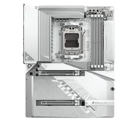 GIGABYTE AORUS B850 STEALTH ICE / B850 / 4X DDR5 / 1x 5GLAN / Wi-Fi 7 / ATX