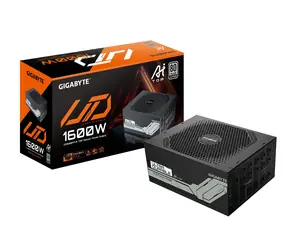 GIGABYTE UD1600pm PG5 AI Top / 1600W / 80Plus Platinum / 120mm ventilátor / PFC / Modular 