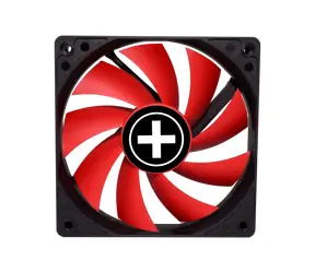 Xilence Performance C (XF039) červená / 120mm / 22 dB @ 1300 RPM / 44.71 CFM / 3-pin + 4-pin Molex