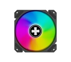 Xilence Performance A+ REVERSE ARGB čierna / 120mm / 29 dB @ 1500 RPM / 70 CFM / 4-pin + 3-pin ARGB 