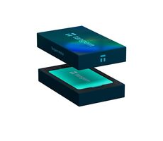 Tangem Wallet - 3 karty - Electric Sea / hardvérová peňaženka na kryptomeny