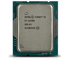 Intel Core i5-12400 @ 2.5GHz TRAY / TB 4.4GHz / 6C12T / 18MB Cache / Bez VGA / 1700 / Alder Lake / 65W
