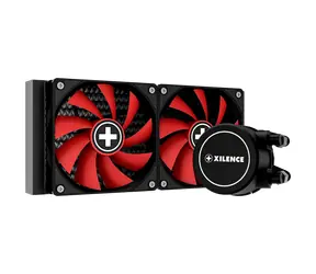 Xilence LiQuRizer LQ240 čierna / 2x 120mm / TDP 300W / 32.2 dB @ 1800 RPM / AMD + Intel