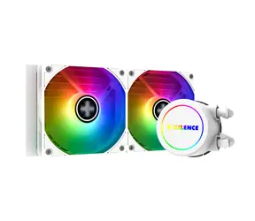 Xilence LiQuRizer LQ240.W.ARGB biela / 2x 120mm / TDP 300W / 30.2 dB @ 1500 RPM / AMD + Intel