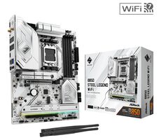 ASRock B850 Steel Legend WiFi AMD B850/DDR5/SATA III/USB 3.2/2.5GLAN/Wi-Fi 7/sc. AM5