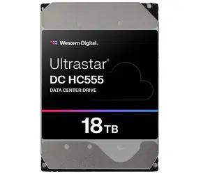 WD Ultrastar DC HC555 18TB / HDD / 3.5" SAS III / 7 200 rpm / 512MB cache / 5y / pre dátové centrá