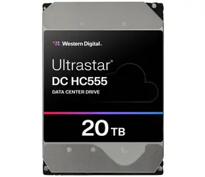 WD Ultrastar DC HC555 20TB / HDD / 3.5" SAS III / 7 200 RPM / 512MB cache / 5y / pre dátové centrá