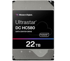 WD Ultrastar DC HC580 WUH722422AL5204 22TB / HDD / 3.5" / SAS III / 7 200 rpm / 512MB cache / 5y / pre dátové centrá