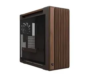 Asus PROART PA602 WALNUT WOOD RETRO TG hnedá / E-ATX / 2x USB 3.2 / bez zdroja / priehľadná bočnica 