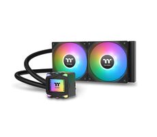 Thermaltake LA240 ARGB čierna / AIO vodný chladič CPU / 2x 120mm / 2500 RPM @ 38.35 dB / 79.3 CFM 