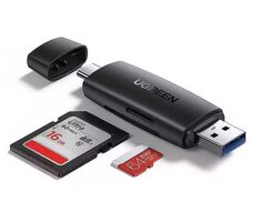Ugreen adaptér pre čítačku SD / micro SD kariet / USB-A / USB-C