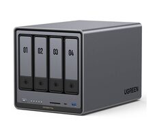 Ugreen NASync DXP4800 PLUS / 4 sloty / USB-C / USB-A / RJ45 / SD čítačka / HDMI
