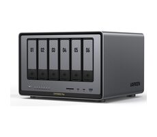 Ugreen NASync DXP6800 Pro / 6 slotov / HDMI / 2x Thunderbolt / 4X USB-A / RJ45