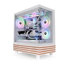 Thermaltake View 270 PLUS WS ARGB biela / ATX / 2x USB-A 3.2 / 1x USB-C 3.2 / 3x 120mm / bez zdroja / priehľadná bočnica 