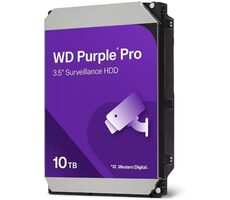 WD Purple Pro 10TB / HDD / 3.5" SATA III / 7200 rpm / 512MB cache / 5y / pre dohľadové centrá