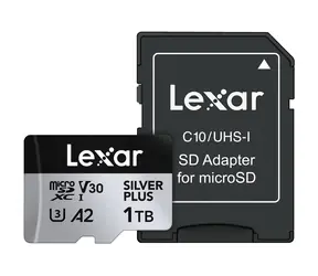 Lexar Professional SILVER PLUS microSDXC 1TB / čítanie: 205MBps / zápis: 150MBps / UHS-I / V30