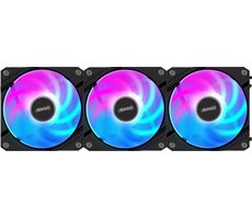 Rozbalené - GIGABYTE AORUS EZ CHAIN FAN 120 3ks / 120mm / 60 CFM / 600-2000 RPM / 29 Db / rozbalené