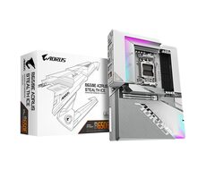 Bazár - GIGABYTE B650E AORUS STEALTH ICE / B650E / AM5 / 4X DDR5 / PCIEx16 / 1x 2.5 GLAN / Wi-Fi / E-ATX / bazár