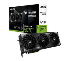 Rozbalené - Asus GeForce RTX 5070 Ti TUF GAMING OC 16GB GDDR7 OC16GB / 2588MHz / 16GB GDDR7 / rozbalené
