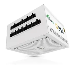 Evolveo G650 biela / zdroj ATX 3.1 / 650W / 80 PLUS Gold / modulárny