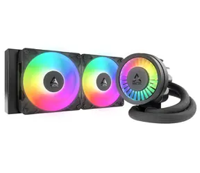 ARCTIC Liquid Freezer III Pro 240 A-RGB čierna / 2x 120 mm / Fluid Dynamic Bearing / 800 - 2800 RPM / Intel + AMD