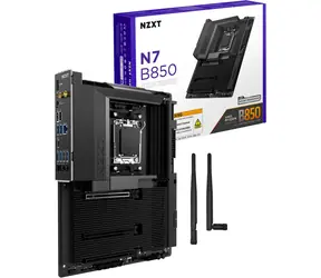 NZXT N7 B850 čierna / B850 / 4X DDR5 / 1x 2.5 GLAN / Wi-Fi 6E / ATX 