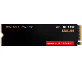 WD Black SN8100 4TB / M.2 SSD 2280 NVMe / PCIe 5 x4 / čítanie:14900MBs / zápis:14000MBs / 5y