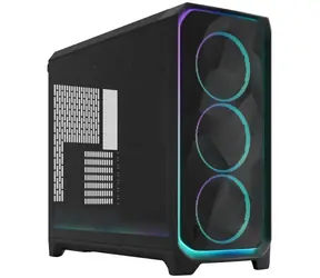 Fractal Design Meshify 3 XL Ambience Pro RGB PC čierna / Big-Tower / E-ATX / bez zdroja / priehľadná bočnica