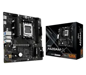 ASRock A620AM-X/ AMD A620A/2xDDR5/ 4X SATA III/USB/GLAN/M.2/sc. AM5 / mATX