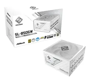 ASRock Steel Legend SL-850GW / ATX / 850W / 80 PLUS Gold / 135 mm / Modulárny