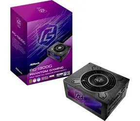 ASRock Phantom Gaming PG-1300G / ATX / 1300W / 80 PLUS Gold / 135 mm / Modulárny