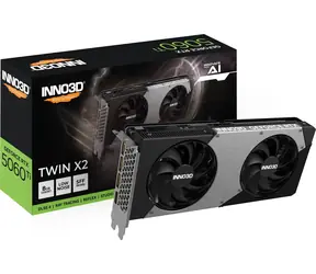 Inno3D GeForce RTX 5060 Tí 8GB TWIN X2 / 2407MHz / 8GB GDDR7 / 128-bit / 1x HDMI + 3x DP / 650W (8)