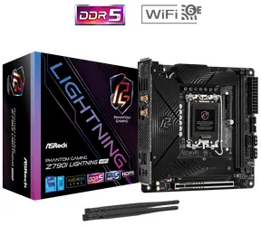 Rozbalené - ASRock Z790I LIGHTNING WIFI / Z790 / LGA 1700 / 2x DDR5 / PCIEx16 / 1x 2.5GLAN / mITX / rozbalené