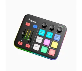 Maono G1 Neo čierna / Externá zvuková karta / USB-C / XLR / BT 4.2 / 3.5 mm 