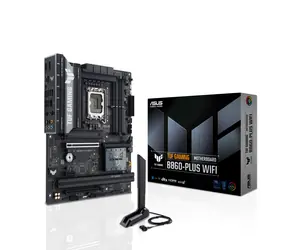 Zánovné - Asus TUF GAMING B860 - PLUS WIFI / B860 / LGA 1851 / 4X DDR5 / PCIEx 16 / 2.5 GLAN / Wi-Fi / ATX / zánovný