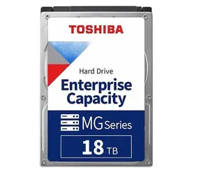 Toshiba Enterprise Capacity MG11 18TB 512e / HDD / 3.5 "/ SATA 6Gbits / 1024MB cache / 7 200 rpm / Interné / 5y