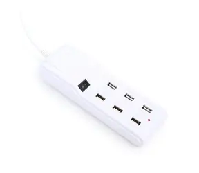 Omega Family / Nabíjačka / USB / 6x USB / 4.5A / biela