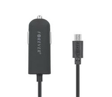 Forever Autonabíjačka TFO microUSB 1000mA čierna