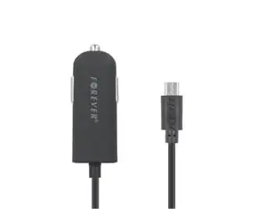 Forever Autonabíjačka TFO microUSB 1000mA čierna