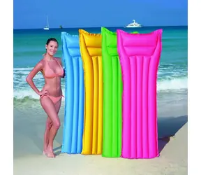 Bestway nafukovacie lehátko 183 x 69 cm / 4 farebné variácie / modrá &amp; zelená &amp; ružová &amp; žltá