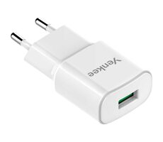 YENKEE YAC 2013WH nabíjačka USB biela / 12 W / 2400 mA
