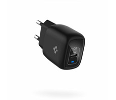Spigen PowerArc ArcStation čierna / Nabíjačka USB-C PD 3.0 20W