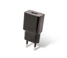 Setty GSM108852 čierna / Nabíjačka do siete s USB s káblom USB-C / 2.4A / 1m