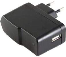 Niceboy Nabíjačka USB 230V Strong 1000mA čierna / Nabíjačka do siete / USB-A