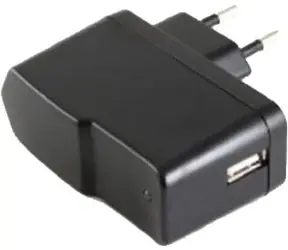 Niceboy Nabíjačka USB 230V Strong 1000mA čierna / Nabíjačka do siete / USB-A